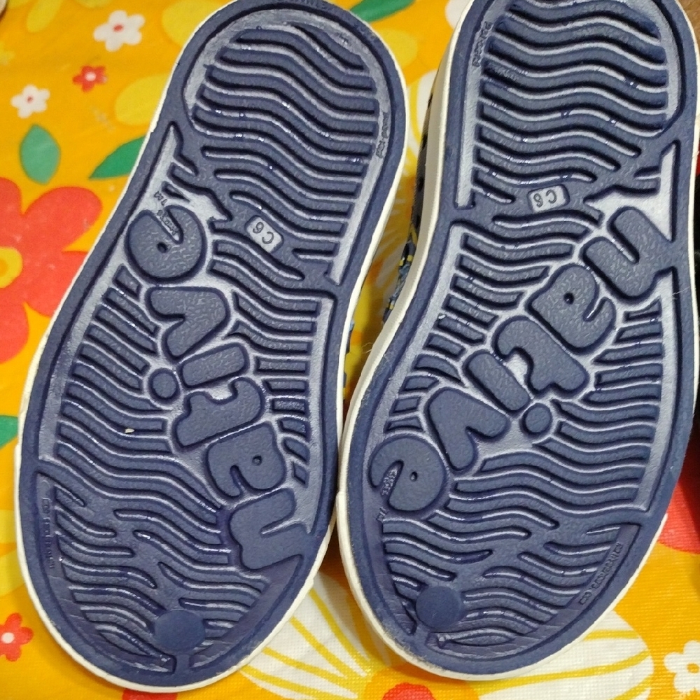 Disney Native Cozy And Comfortable Kids Blue Shoes - Picture 2 of 2